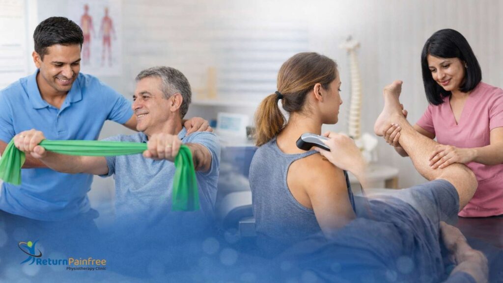 Physiotherapy treatment session focusing on pain relief and mobility improvement - Best Physiotherapist in Pune